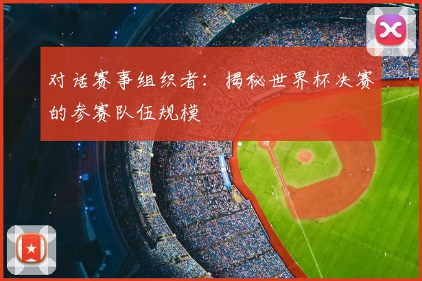 对话赛事组织者：揭秘世界杯决赛的参赛队伍规模
